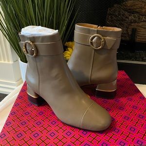 Tory Burch Multi Logo Heel Ankle Boot